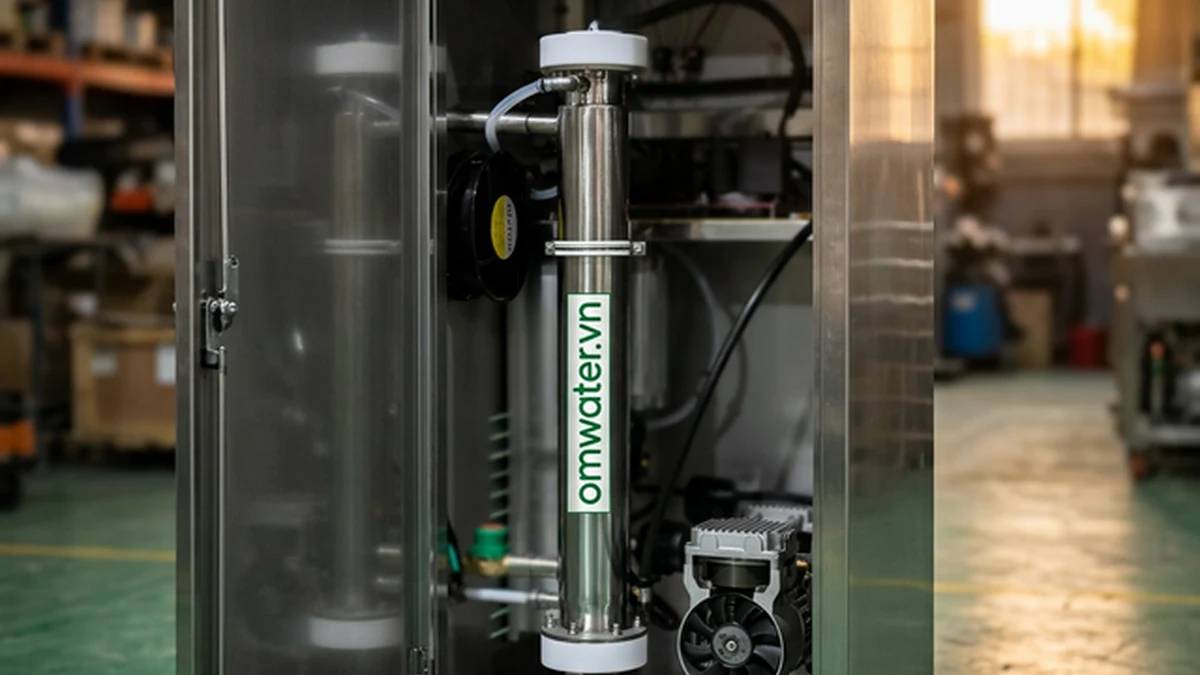 Cấu tạo buồng phóng Corona tản nhiệt nước OMWATER