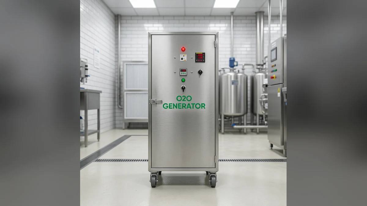 Máy Ozone OMWATER xử lý máy ozone xử lý khí khe gạch phòng sạch đạt chuẩn công nghiệp