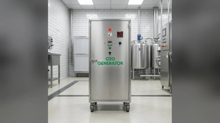 may ozone xu ly khi khe gach phong sach