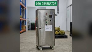 may ozone xu ly mui hoi kho sau rieng