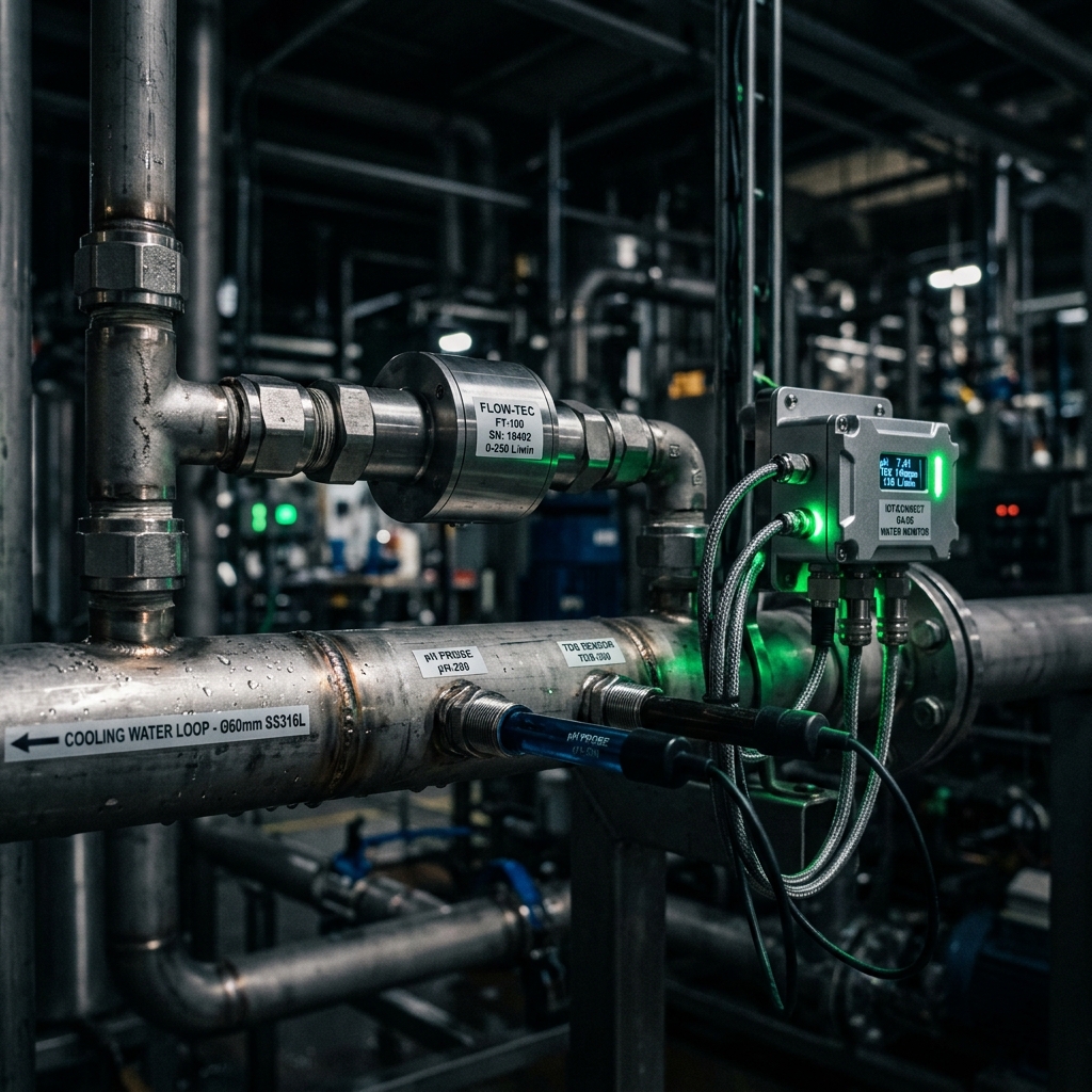 Cảm biến IoT nhà máy thực phẩm OMWATER