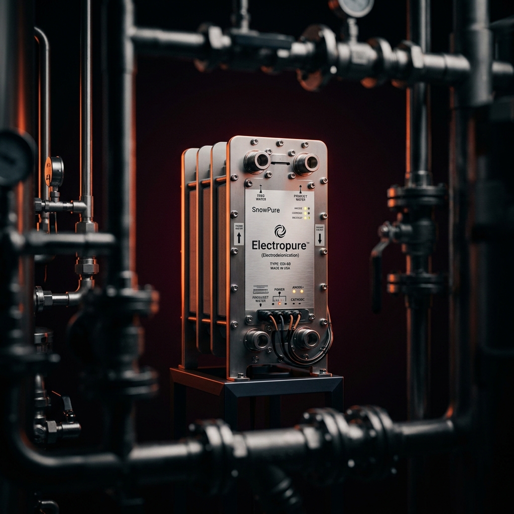 EDI + Lò Hơi.Không cặn. Không ăn mòn. OMWATER